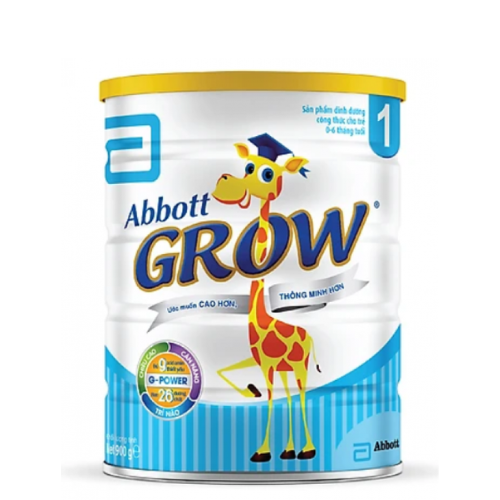 Sữa bột Abbott Grow 1 900g (0-6 tháng) Yokids Plaza