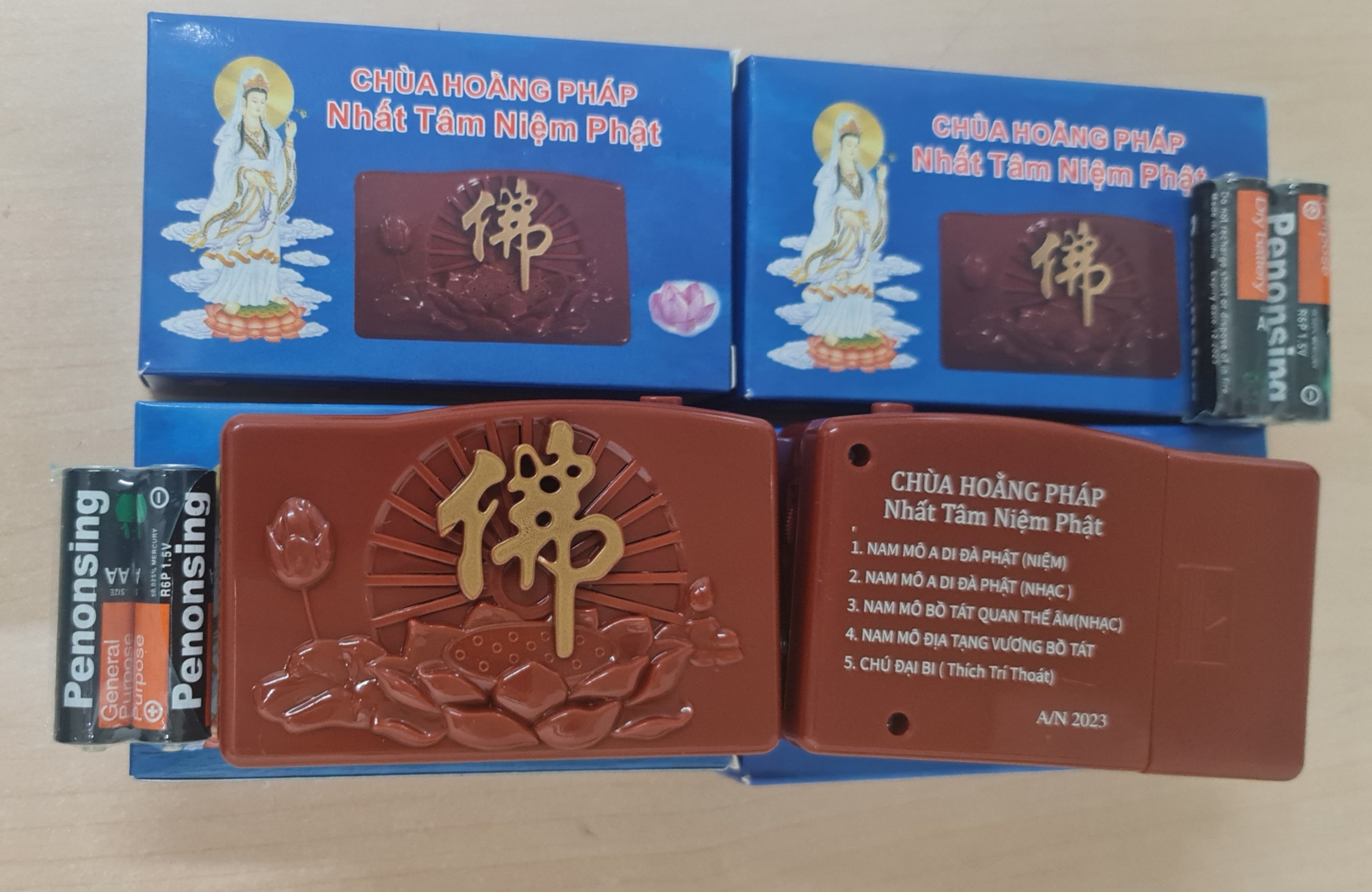 Máy Niệm Phật 5 Bài