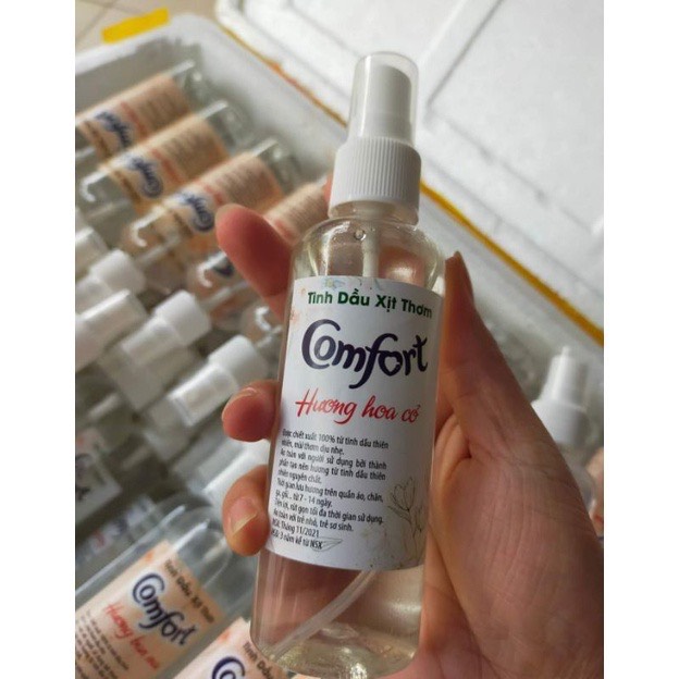 combo 10 lọ xịt quần áo comfort mix đủ 3 mùi