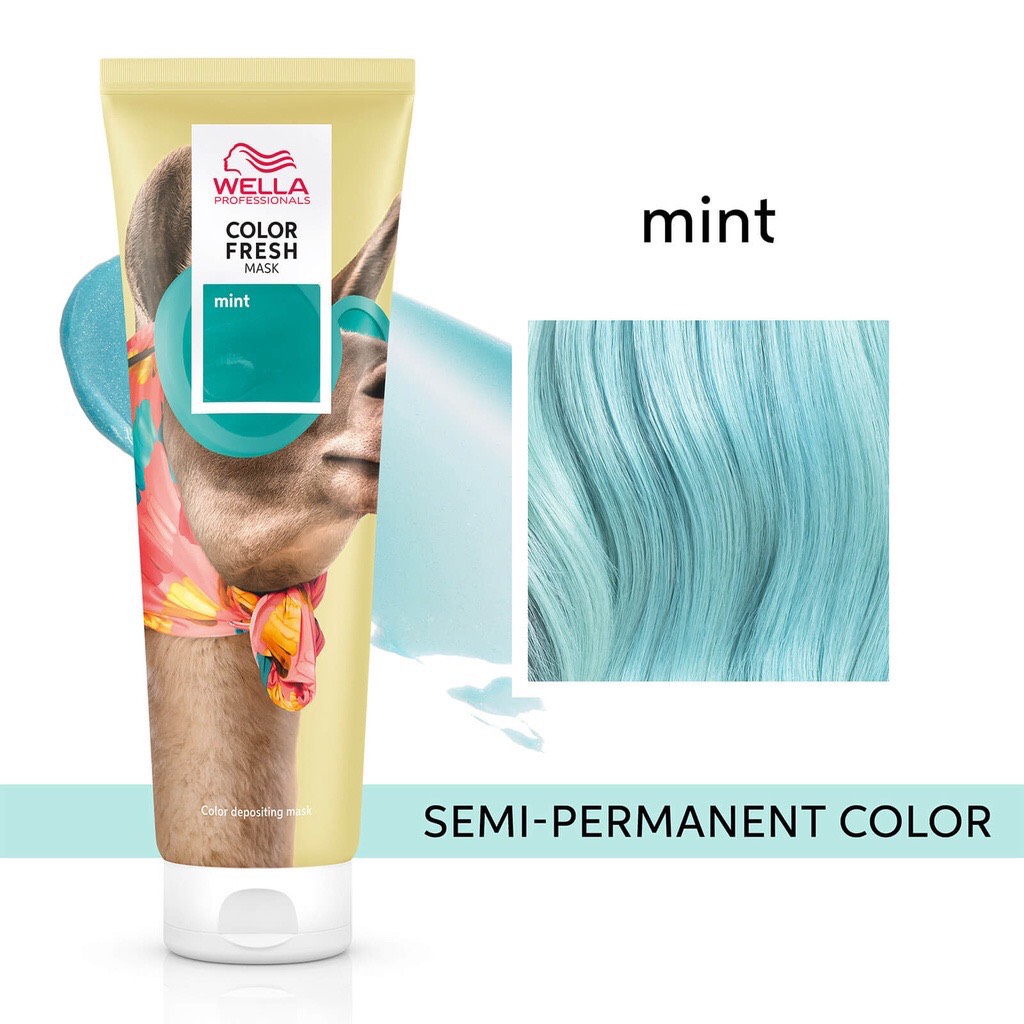 Mặt nạ dưỡng bổ sung hạt màu wella color fresh mask 150ml