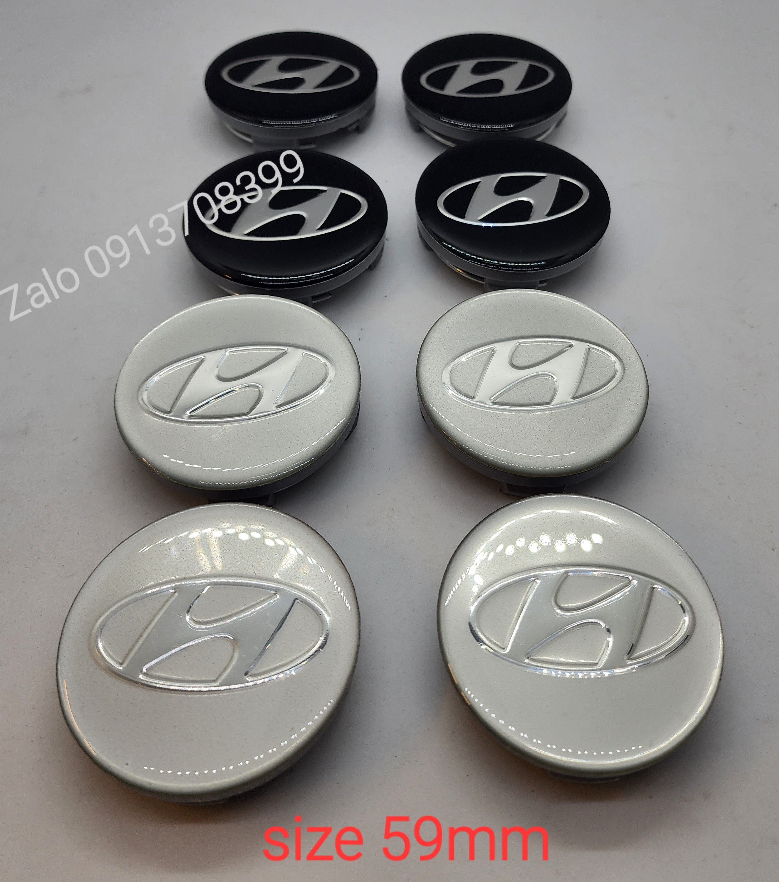 Chụp mâm Hyundai-size 59mm