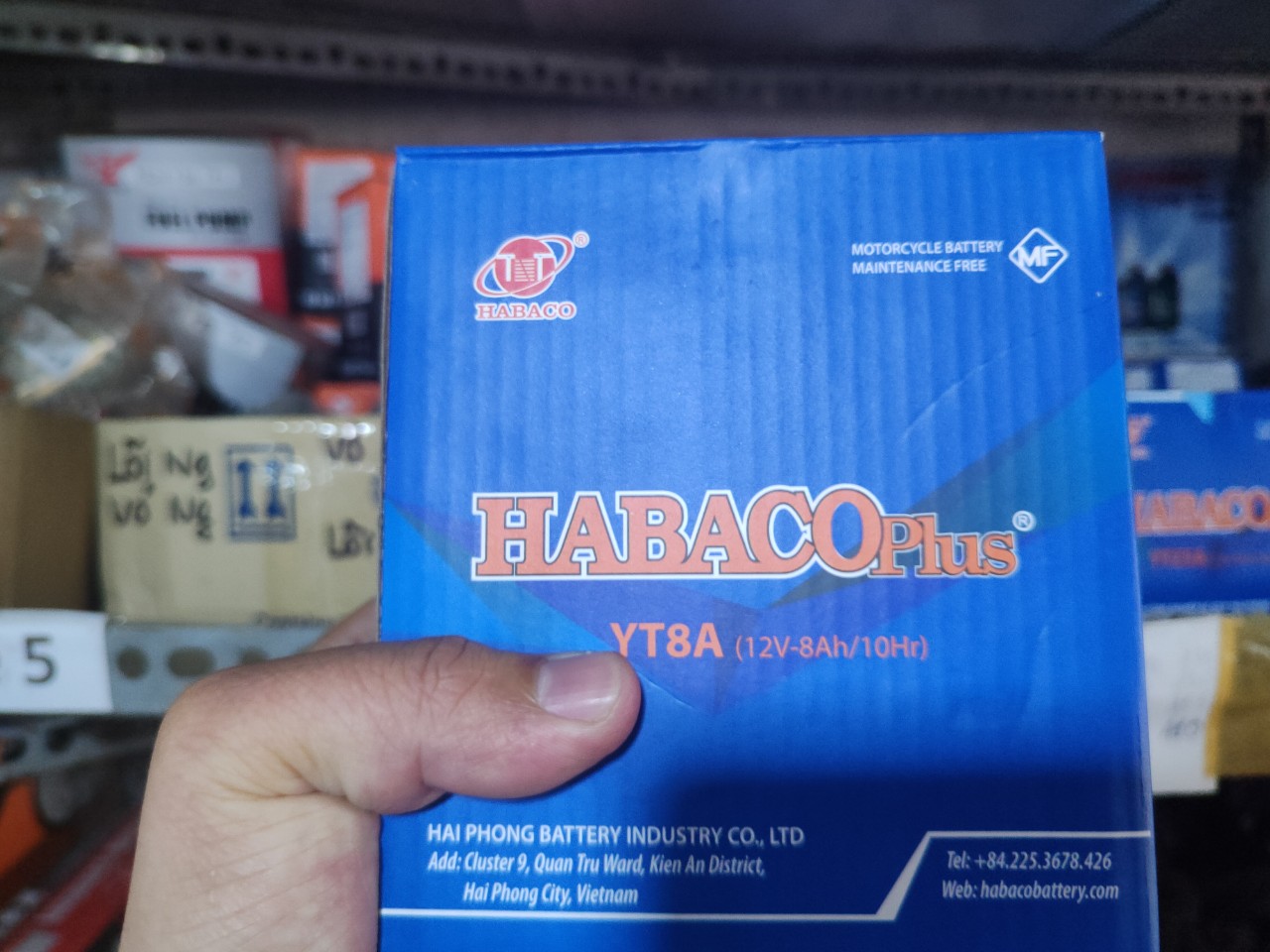 Bình ắc quy Xe SH- Dylan - @ - Spacy -PS -lead 110 - Bình ắc Quy HABACO chính hãng