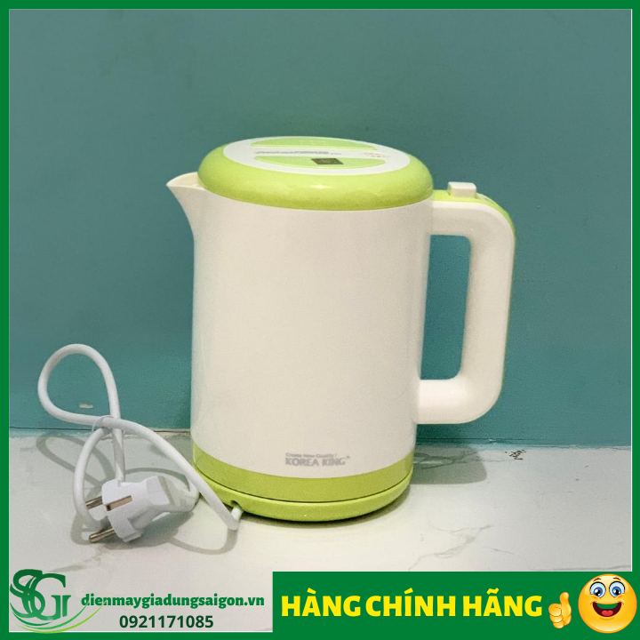 [HCM]Ấm Đun Siêu Tốc Korea King KKT-3219DW (800ml) New