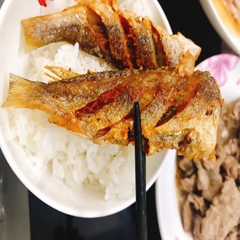 1 kg KHÔ CÁ DÙ SIZE NHỎ TỰ NHIÊN