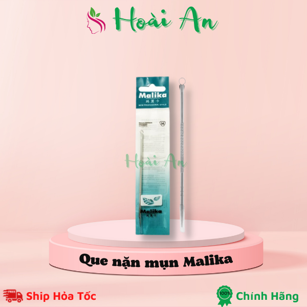 Combo 10 que nặn mụn Malika 2 đầu cao cấp