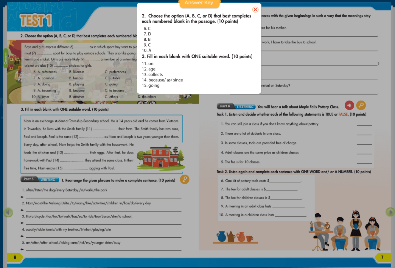 [E-BOOK] Practice Tests Grade 8 Sách mềm sách học sinh