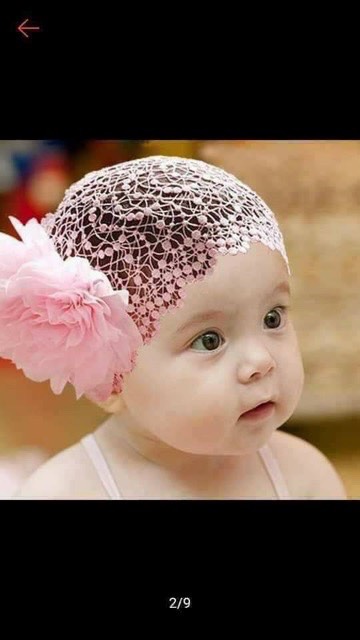 [HCM]Băng đô tóc giả cho bé (có hình thật)