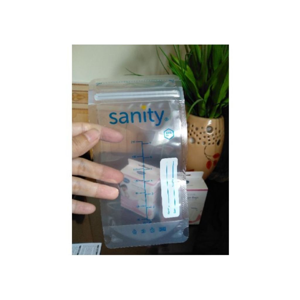 [HCM]Túi trữ sữa Sanity 210ml