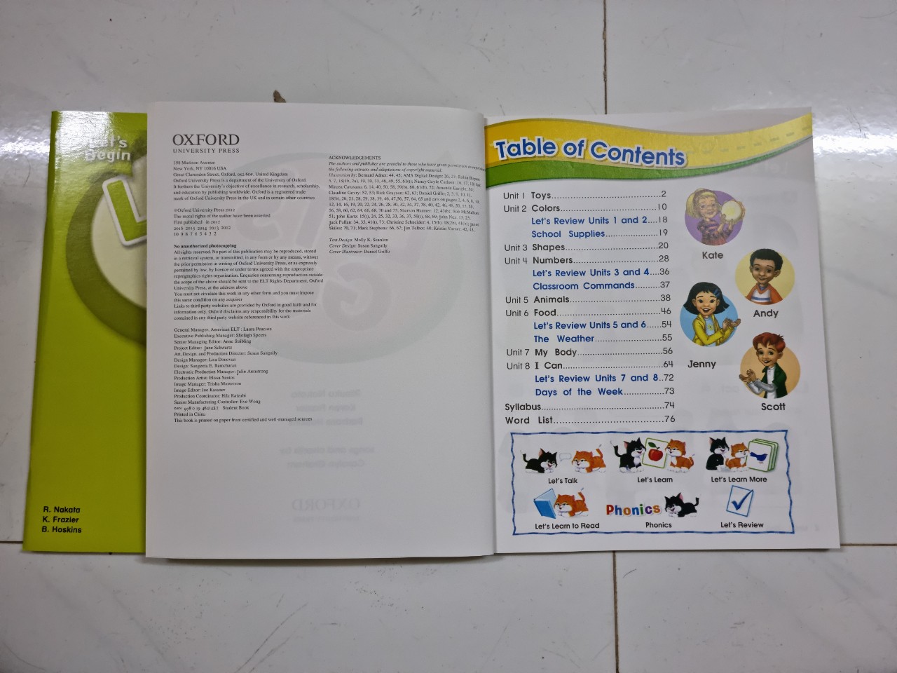 Bộ Let's go Begin bản 4th cho bé ( bộ 2 cuốn SB + WB)