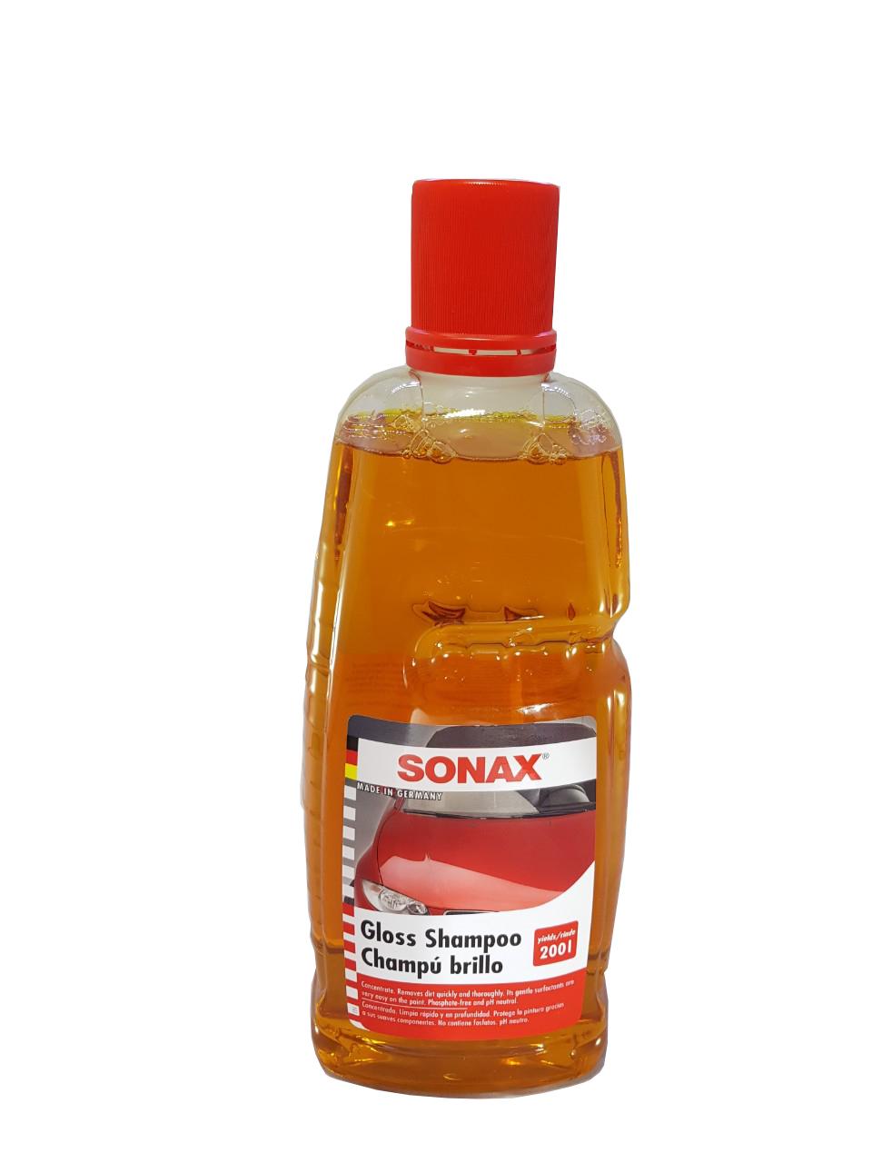 Nước rửa xe đậm đặc Sonax Gloss Shampoo 1000ml (Vàng)