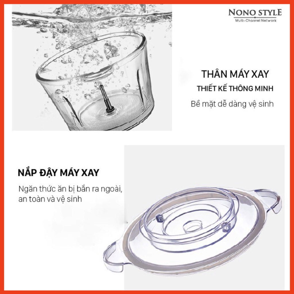 Máy xay thịt thực phẩm đa năng - Cối Xay Thịt Mini