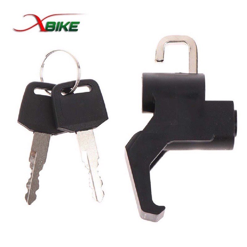 MÓC TREO ĐỒ CÓ KHÓA NÓN CHO XE MÁY