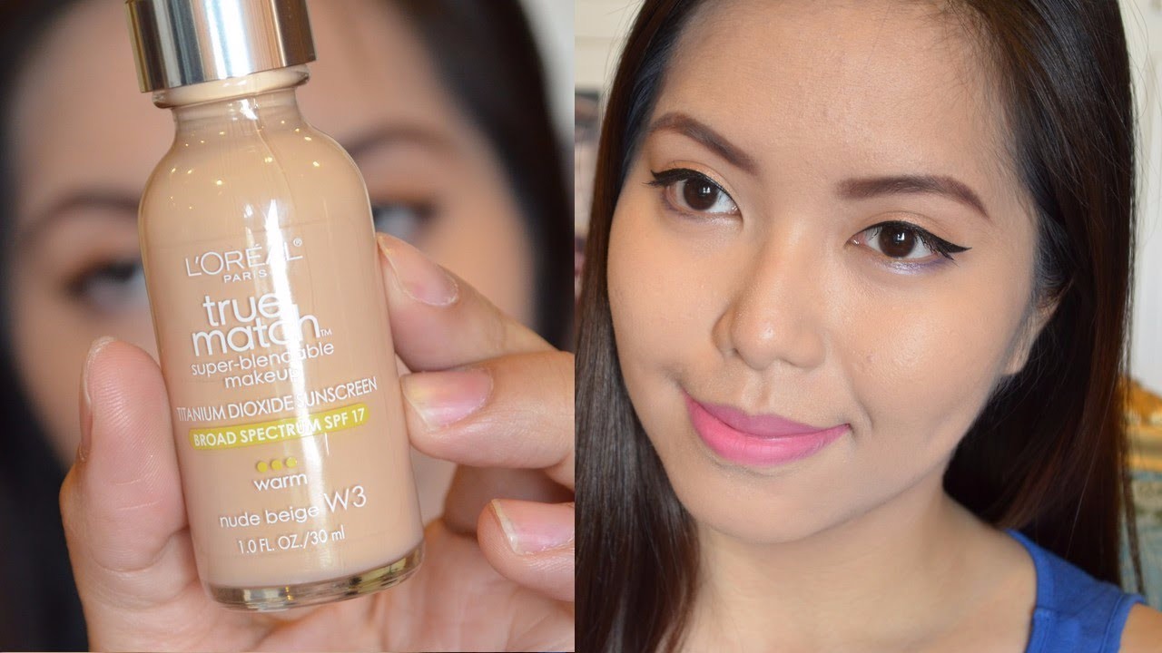 KEM NỀN LOREAL TRUE MATCH FOUDATION SUPER-BLENDABLE MAKEUP SPF17