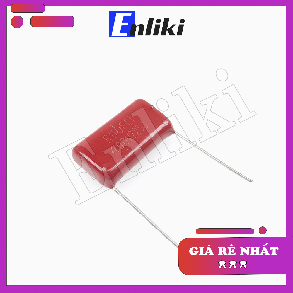 Tụ 2.2uF  CBB225J 400V 27mm