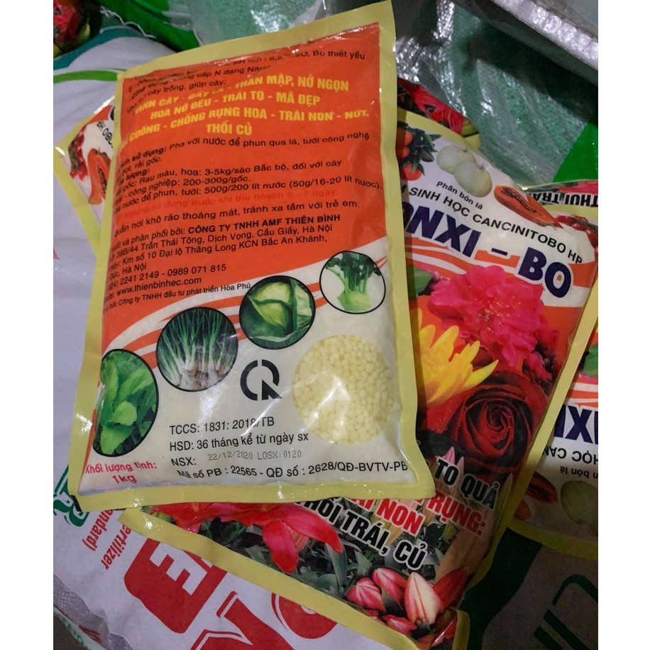 Phân Bón Đạm Canxi Boron Thiên Bình (gói 1kg).