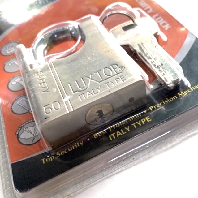Luxtop 5-Inch Anti-Cut Padlock