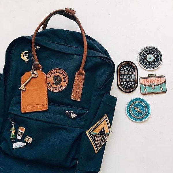 Balo Fjall.ra.ven Kanken Mini No.2 Navy [AUTH]