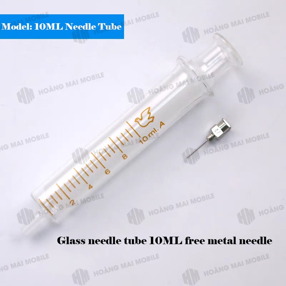 Xi lanh thủy tinh kèm đầu (5ml, 10 ml)