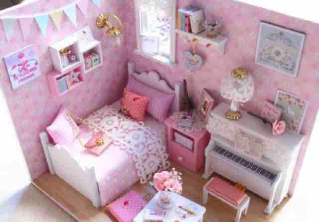 Mô hình lắp ráp DIY Ngôi nhà búp bê PRINCESS