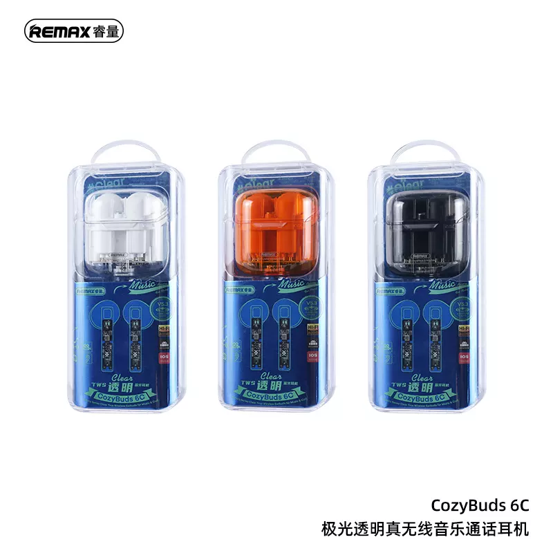 Tai nghe Bluetooth TWS Remax Cozybuds 6C V5.3, Tăng giảm Volumn, Không độ trễ - Nhất Tín Computer