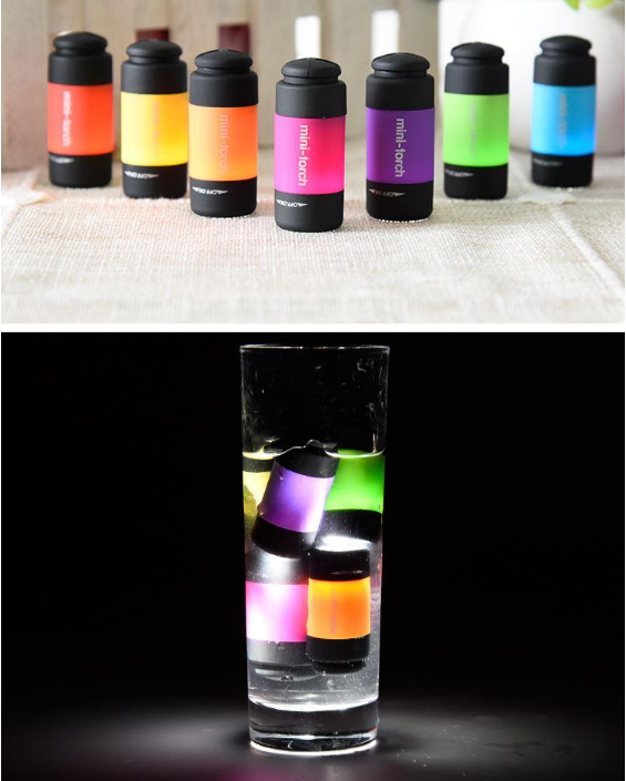 (MINI TORCH ) Đèn pin kiêm móc khoá mini chông nước loại tốt  - đèn pin siêu sáng - đèn pin mini - den pin cam tay - đèn bão