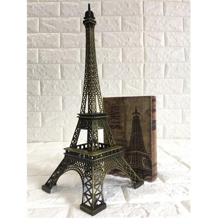 Mô hình tháp Eiffel kim loại 22cm