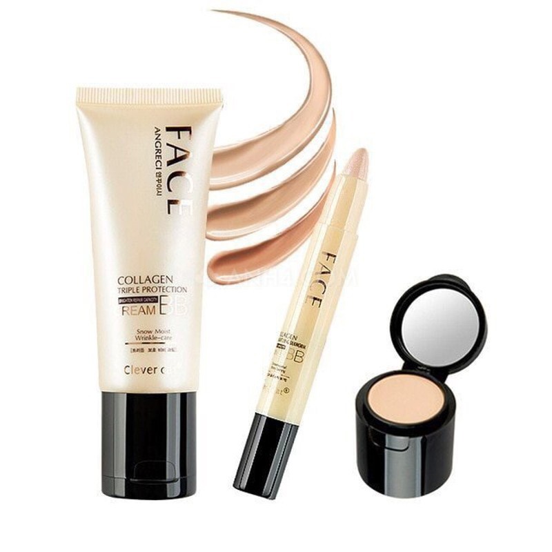 Kem nền che khuyết điểm 3 in 1