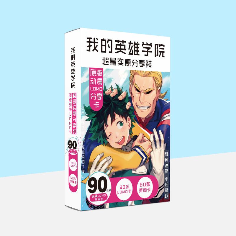 Hộp ảnh Lomo  Boku No Hero Academia Học viện anh hùng 90 ảnh in hình anime