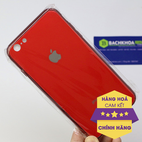 Ốp lưng iPhone - Mặt kính, viền chống sốc - iPhone 6, 6S