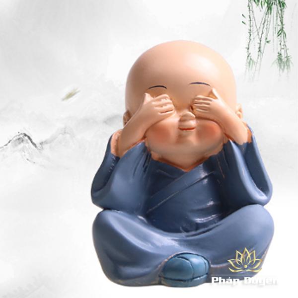 [HCM]Tượng Chú Tiểu Tứ Không