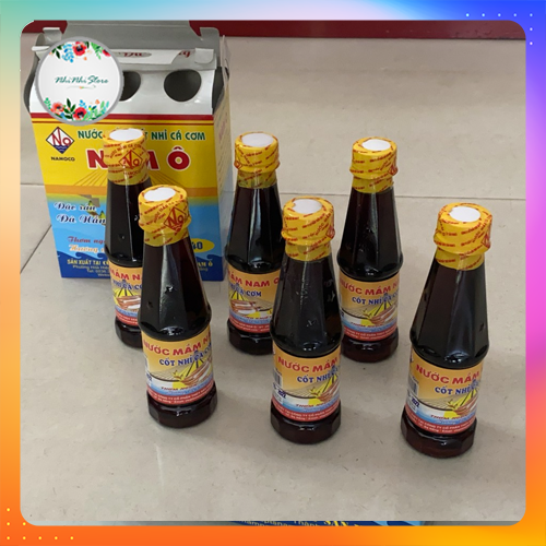 Combo 2 chai 250ml nước mắm cốt nhỉ cá cơm 40 độ đạm