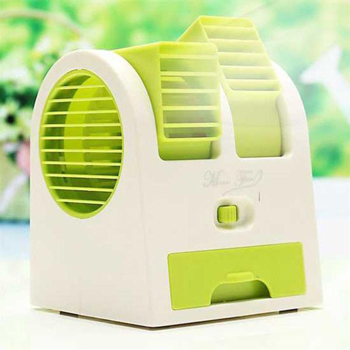 Quạt đá hơi nước mini 2 cửa