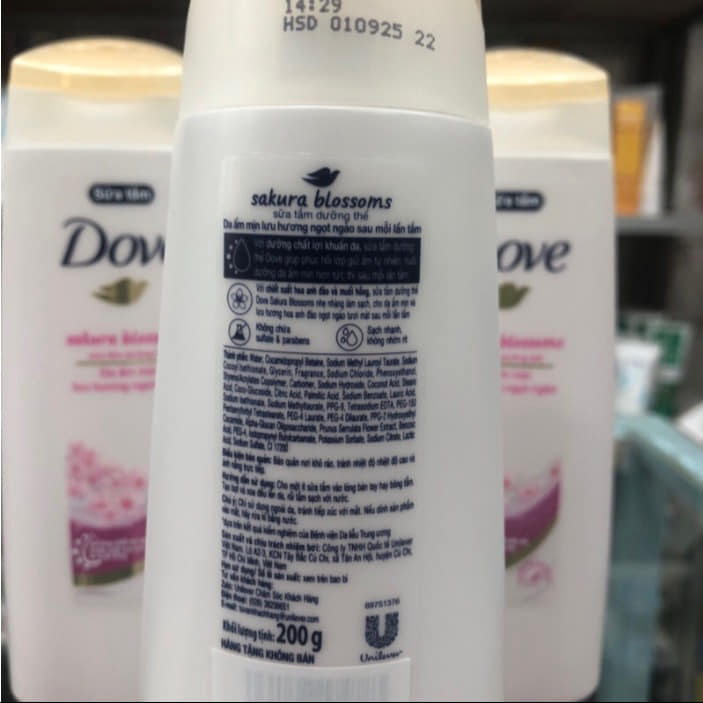 Sữa Tắm Hazeline/Dove