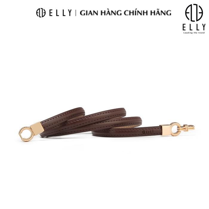 [Brand Day] Dây thắt lưng nữ cao cấp da thật ELLY – ED71