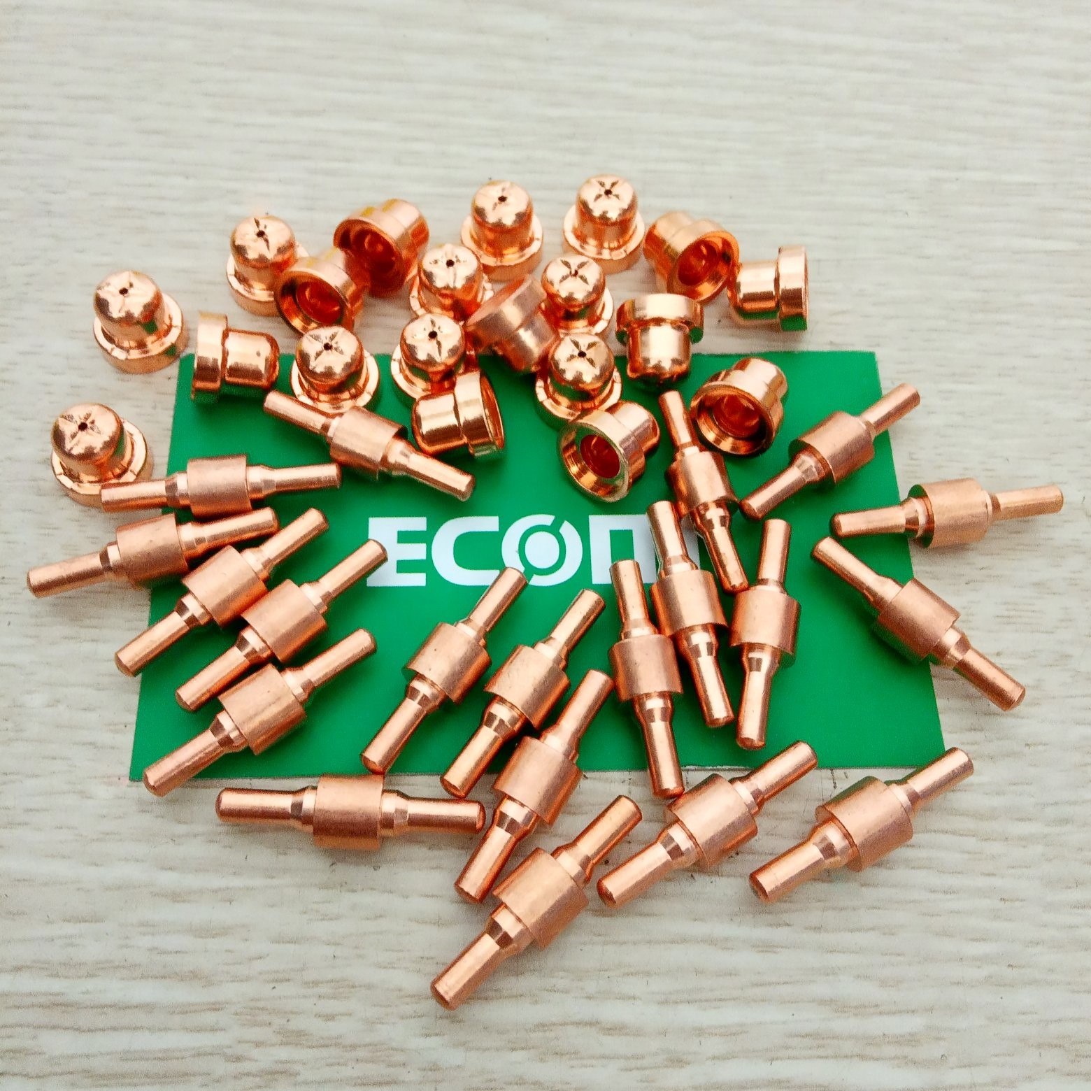 Bép cắt plasma KLG40 đồng đỏ (bép cut ngắn) - 10 bộ