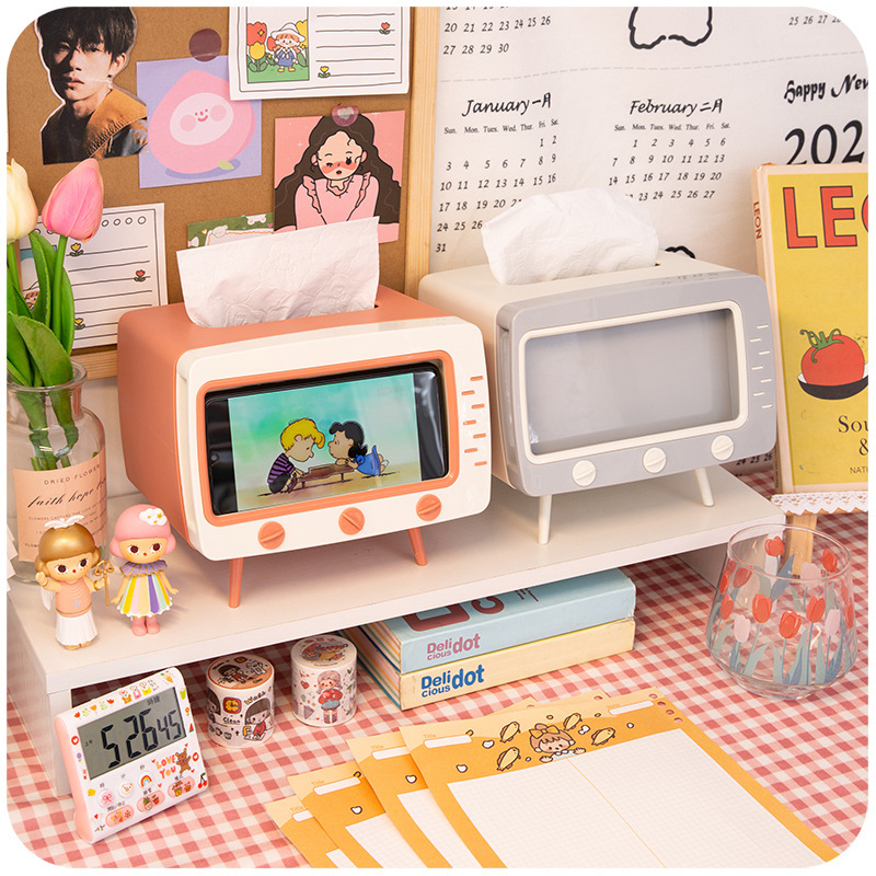 Hộp Đựng Giấy Hình TV