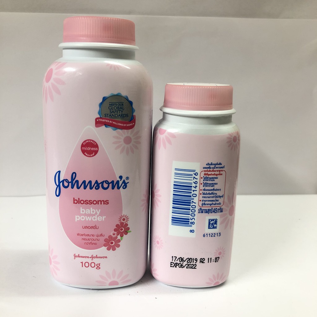 Phấn rôm thơm Johnson Blossom 100g 45g22