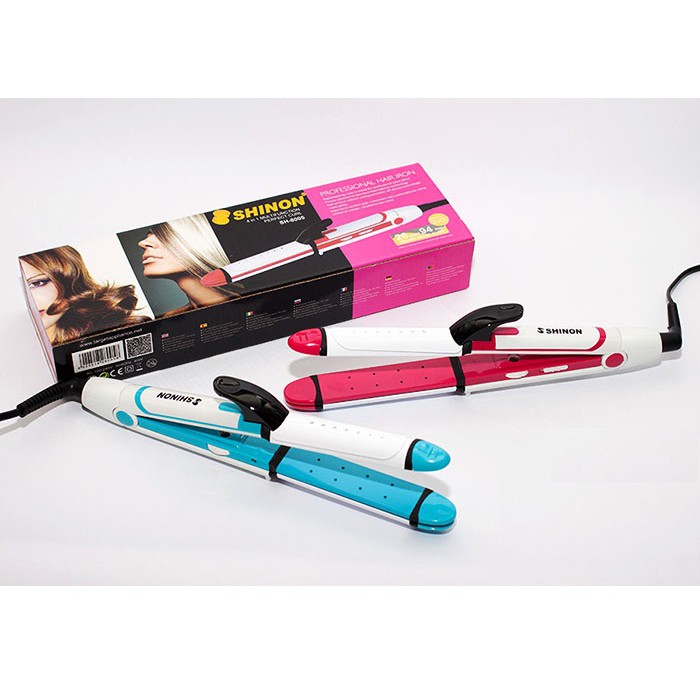 Máy uốn duỗi bấm tạo kiểu tóc cao cấp Shinon/NOVA 8005