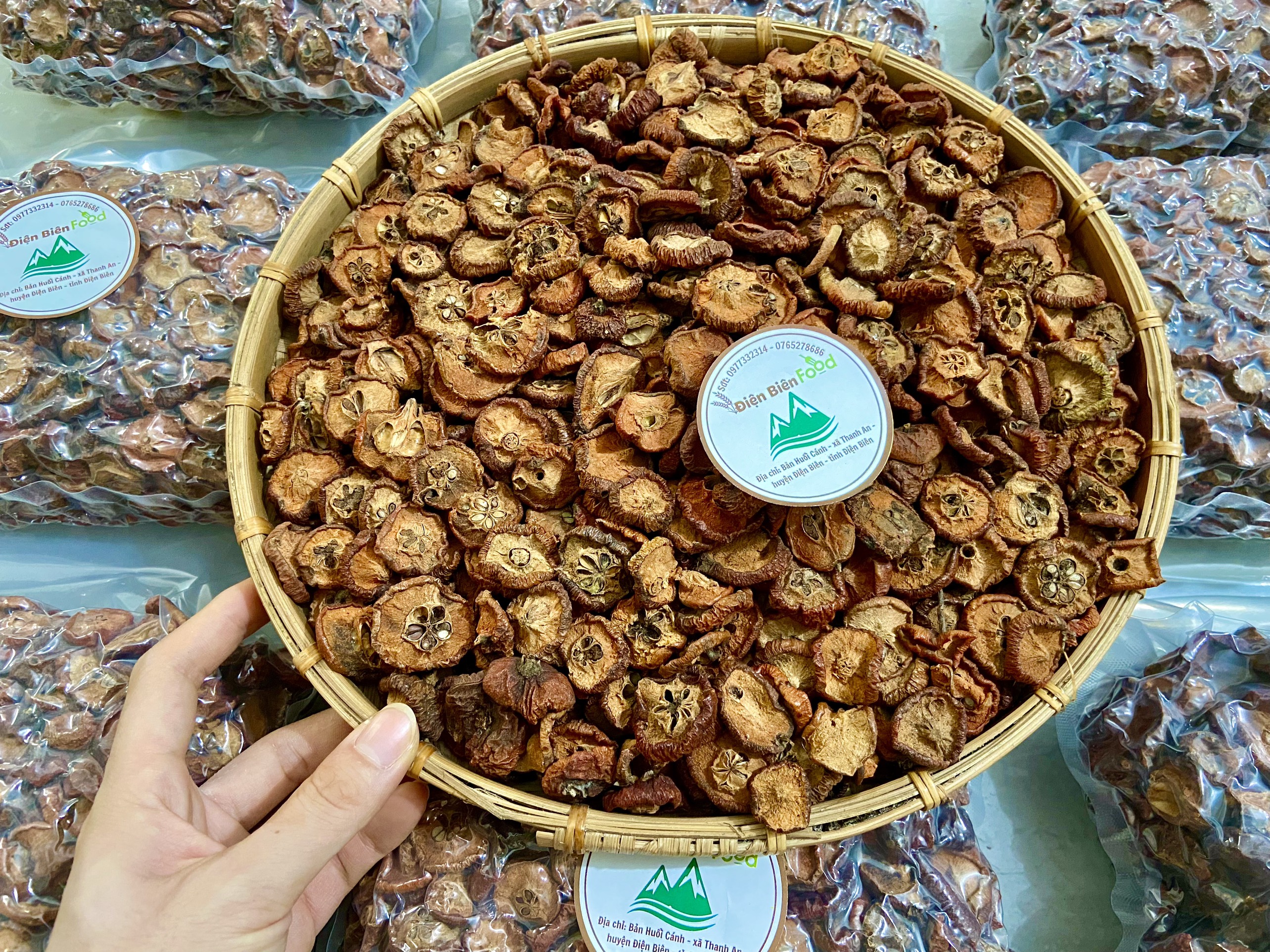 táo mèo rừng khô 1kg
