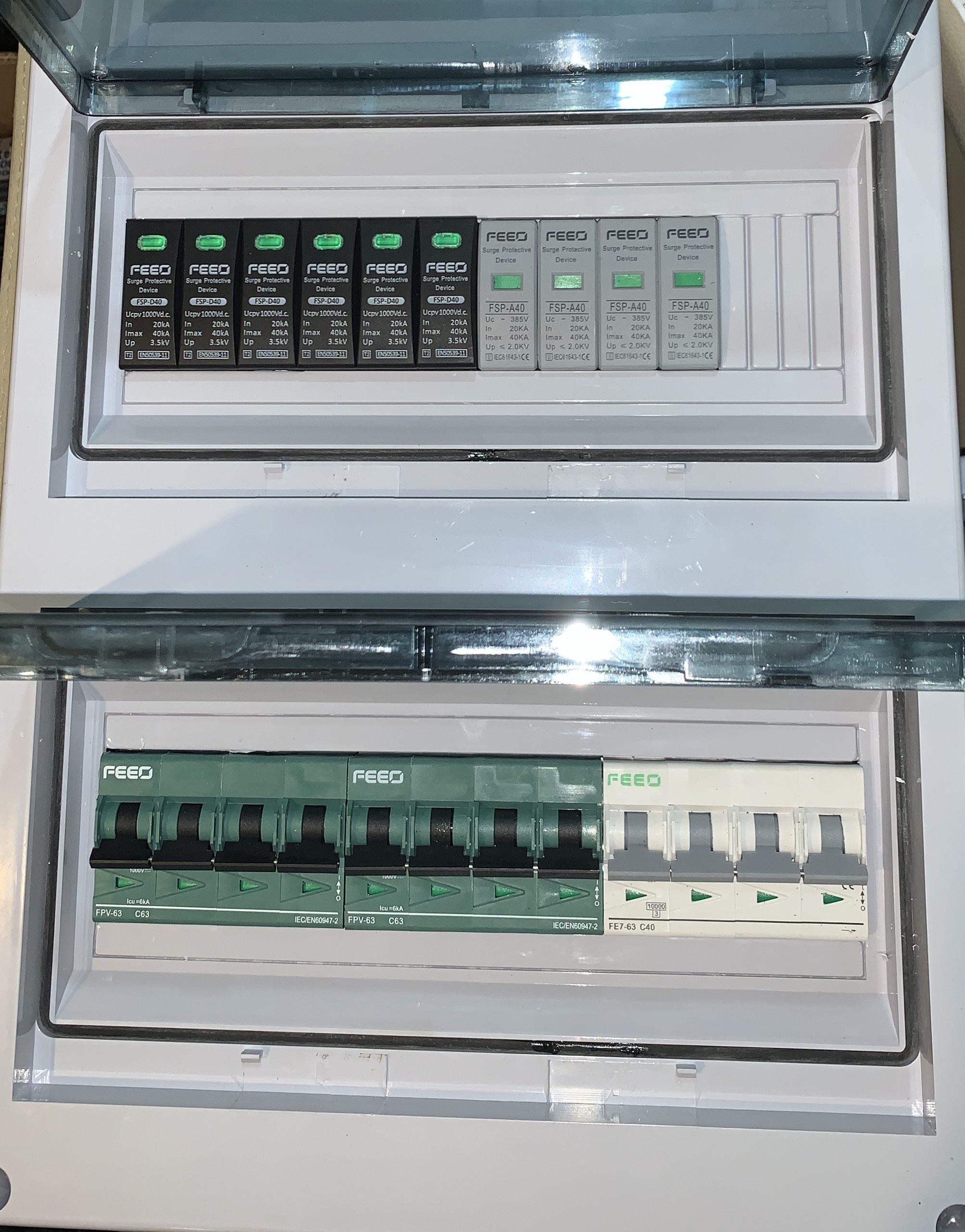 Aptomat AC/ MCB AC 2P 40A 10kA - FEEO
