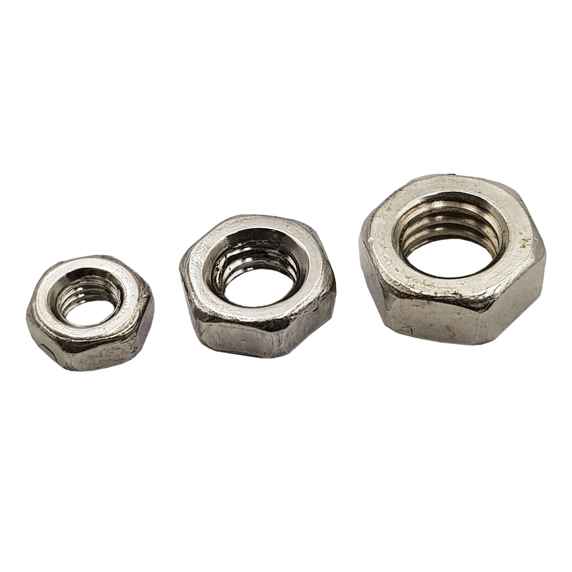 Đai ốc M3 | M4 | M5 inox 201 (10 con)