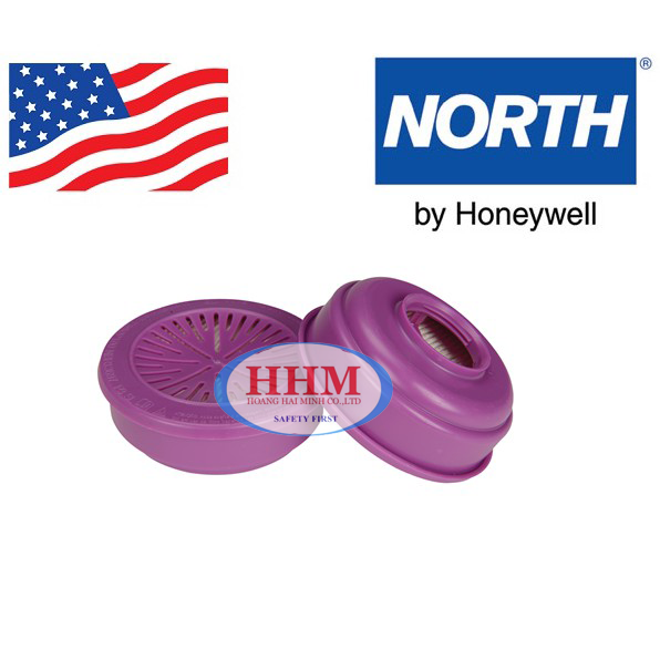 Mặt nạ phòng độc North 5500 và phin lọc 7580P100