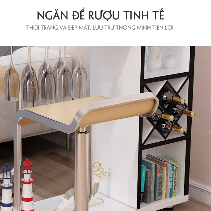 Bàn quầy Bar sáng tạo, Quầy bar mini gỗ hiện đại, Bàn đảo bếp vách ngăn phòng khách đẹp