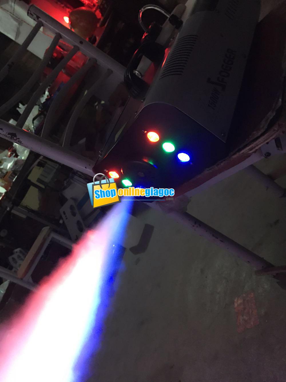 Máy Tạo Khói 1500W TK01 Có Đèn Led