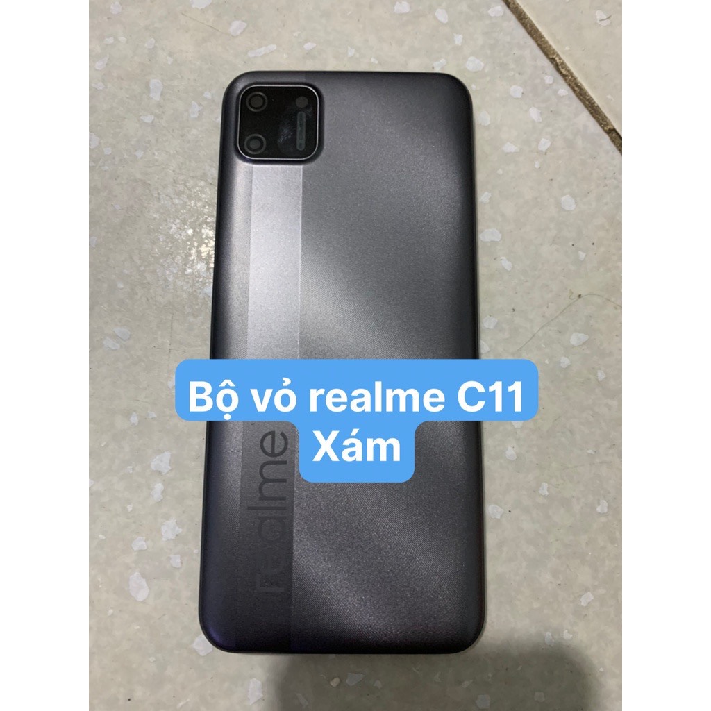 Bộ xương vỏ realme c11 - 2020. zin kèm