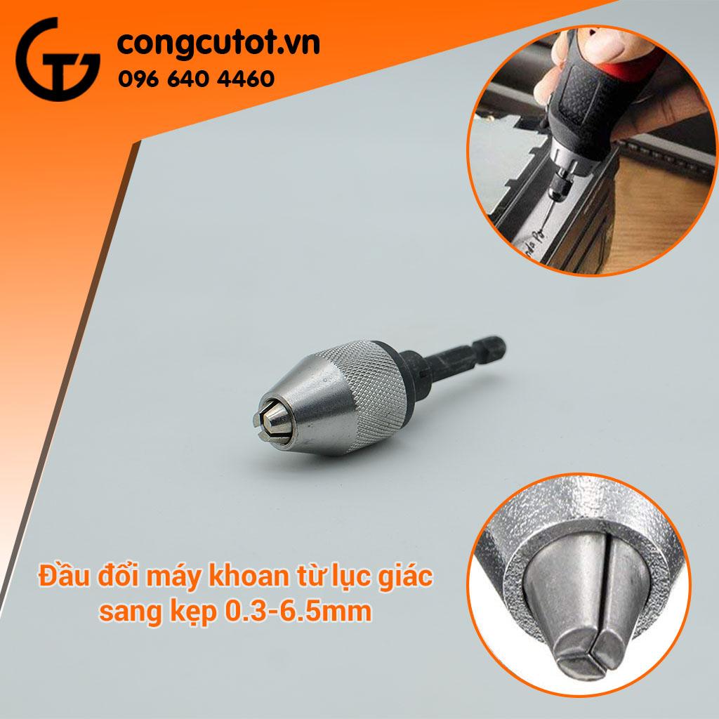 Đầu kẹp mũi khoan 3 chấu