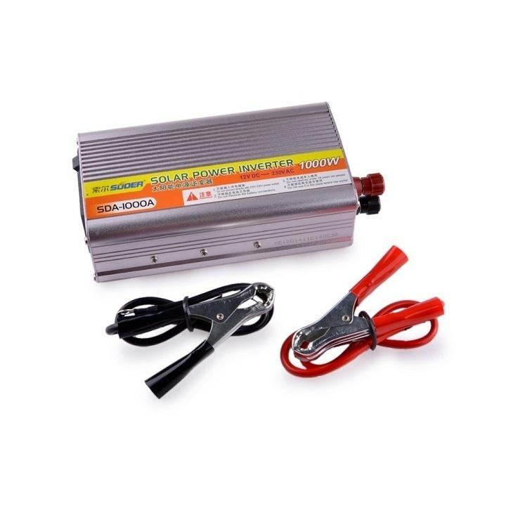 Bộ đổi điện từ 12VDC sang 220VAC 1000w Suoer