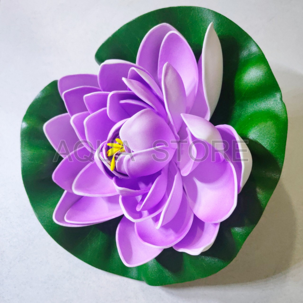 Beautiful 15cm Fake Lotus Flower That Drops Water into a Bowl