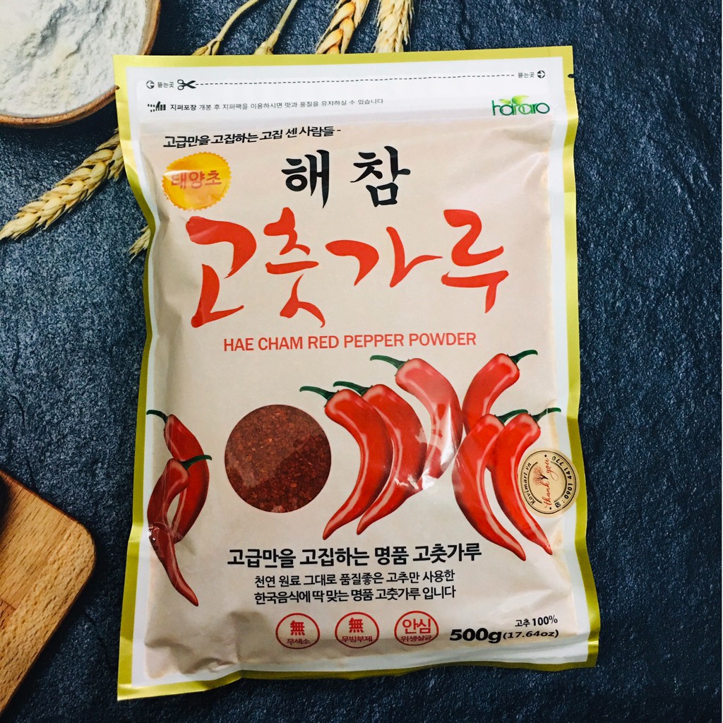 Bột Ớt Cánh Vảy Hàn Quốc HANARO Hae Cham 1 Kg