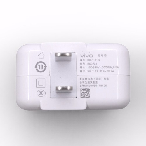 COMBO Bộ củ + cáp sạc Vivo 5V-2A Zin